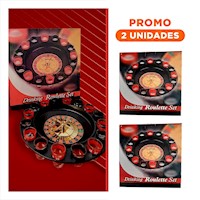 Pack2 Ruleta de Copas Shot para Juegos de Fiesta en Ambientes Sociales